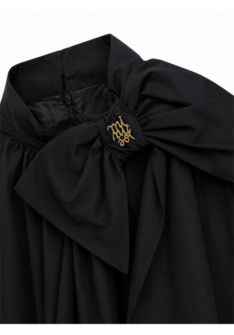 Abito con fiocco MIMISOL | MFAB800 MT TS0530BLK